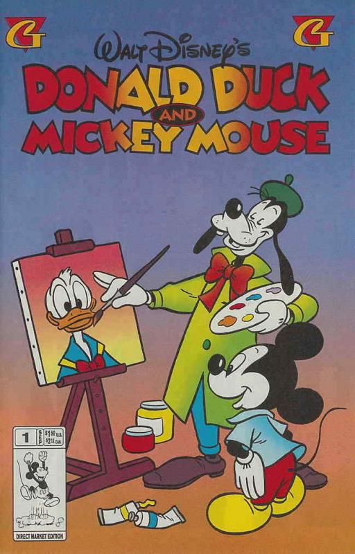 Donald Duck & Mickey Mouse #1 FN; Gladstone | save on shipping - details inside