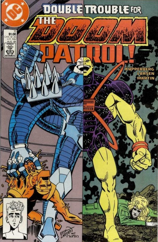 DOOM PATROL #11, VF/NM, Kupperberg, 1987 1988, Gary Martin, more DC in store