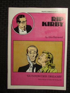 1980 RIP KIRBY Gunpowder Dreams #14 VF 8.0 Pacific Comics Club Alex Raymond