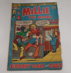 Millie the Model #198 October 1972 Marvel Comics The Hysterical High-Jacking