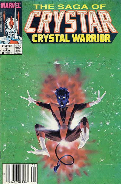 Saga of Crystar, the Crystal Warrior #6 (Newsstand) VG; Marvel | low grade comic