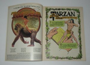 Marvel Super Special #29 Tarzan 1983 Marvel Comics VF