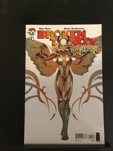 Broken Trinity: Angelus #1 Jeffrey Spokes Cover (2008)