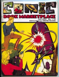Comic Book Marketplace #112 2004- George Pratt- Flying Saucers