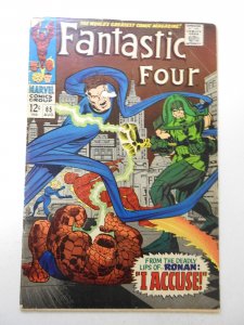 Fantastic Four #65 (1967) FR/GD Condition see desc