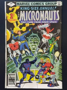 Micronauts Annual #1 Direct Edition (1979) VF