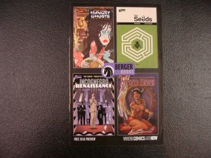 Berger Books Ashcan Hungry Ghosts The Seeds Incognegro Renaissance Mata Hari NM