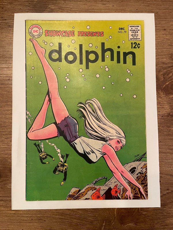Showcase # 79 VF- DC Comic Book Feat. 1st Appearance Of Dolphin 1968 8 MS3