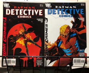 BAT-MAN DETECTIVE COMICS  (Oct 2005 DC)  809-810 Pete Woods & Bit Tommy Castillo