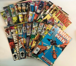 Lot Of 25 Various  Marvel Comics