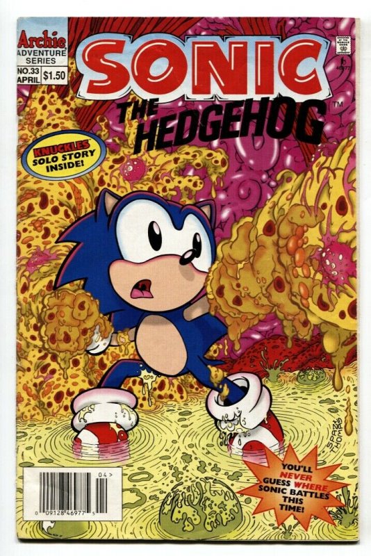 SONIC THE HEDGEHOG #33 comic book 1995-Archie Comics-Sega