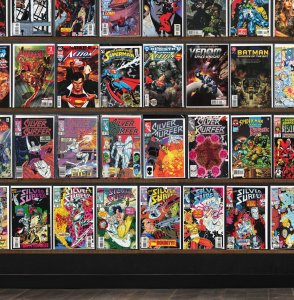 Huge Lot 150+ Comics with Silver Surfer, The Spectacular Spider-Man & More!