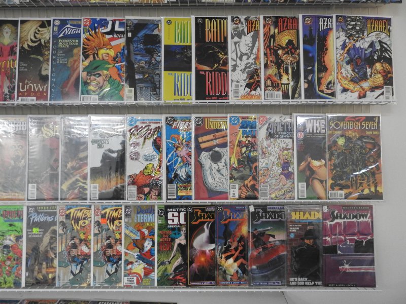 Huge Lot 130+ Comics W/ Batman, Mister Miracle, The Shadow+ Avg VF- Condition!!