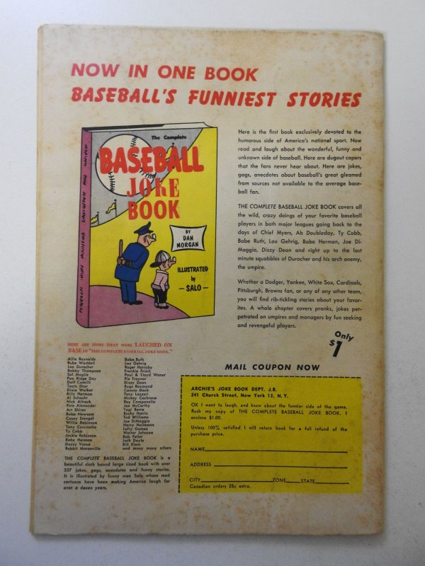 Archie's Joke Book Magazine #18 (1955) VG+ Condition ink fc