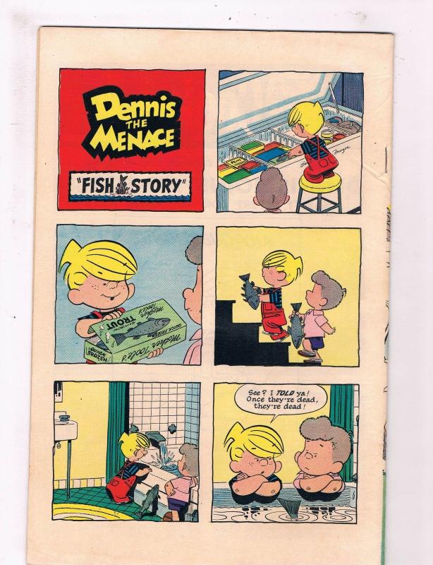 Dennis The Menace #40 FN Hallden Fawcett Comic Book Silver Age 1960 DE2