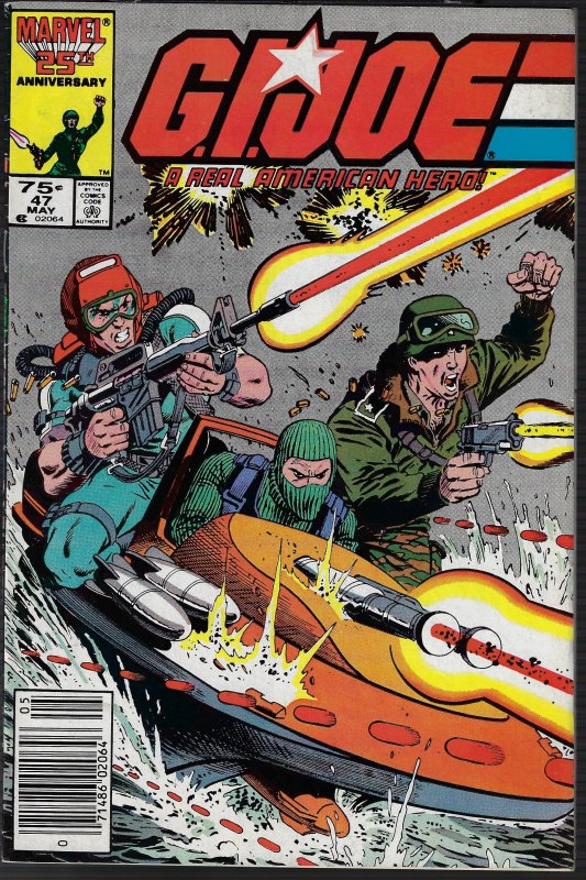 GI Joe, A Real American Hero #47 (Marvel, 1986) VF