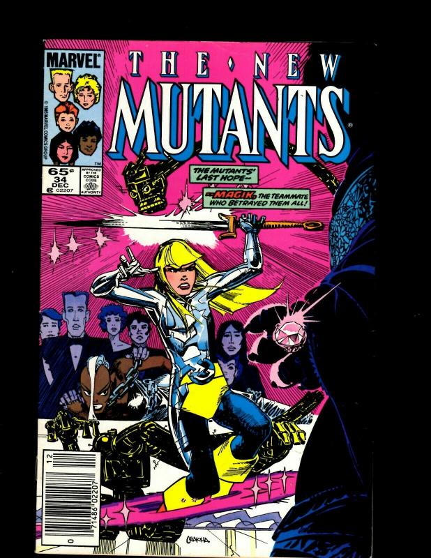 Lot of 12 New Mutants Marvel Comics #11 19 29 33 34 36 37 40 50 51 52 53 J411