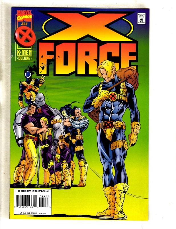 11 X-Force Marvel Comics # 43 44 45 46 47 48 49 51 52 53 54 Deadpool Cable DB7