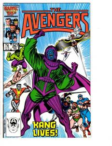 5 The Avengers Marvel Comic Books # 264 265 266 267 268 Wasp Silver Surfer WT1