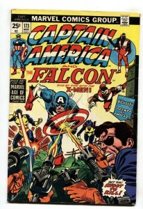 CAPTAIN AMERICA #173 X-Men -comic book  Falcon - Marvel - 1974