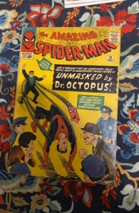 The Amazing Spider-Man #12 (1964) jj jameson/doc ock see description