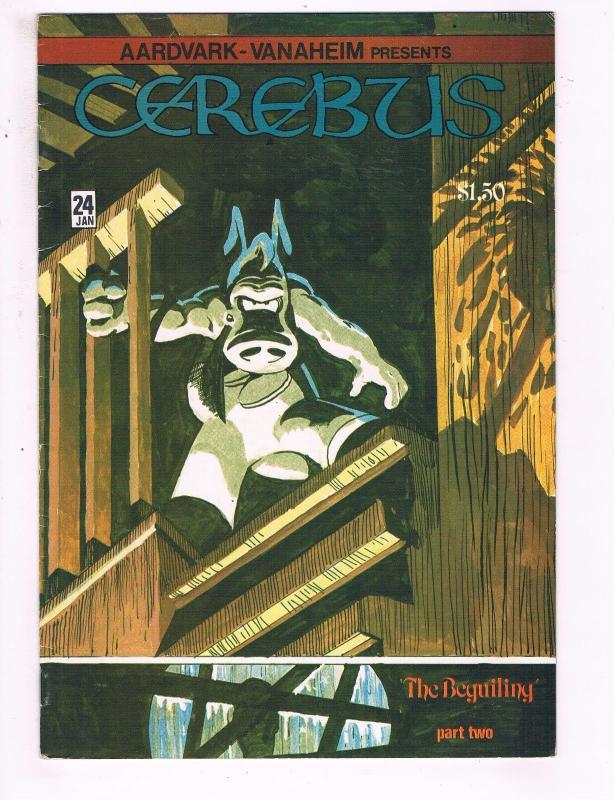 Cerebus # 24 FN 1st Print Aardvark Vanaheim Comic Book Dave Sim Issue J27