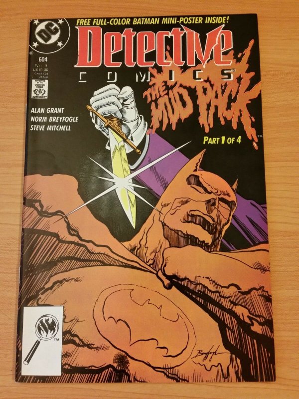 Detective Comics #604 Featuring Batman! ~ NEAR MINT NM ~ 1989 DC COMICS