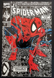 Spider-Man #1 Regular Silver Edition (1990) VF/NM (Key)