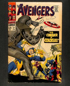 Avengers #37 Hercules! Enchantress! Black Widow!