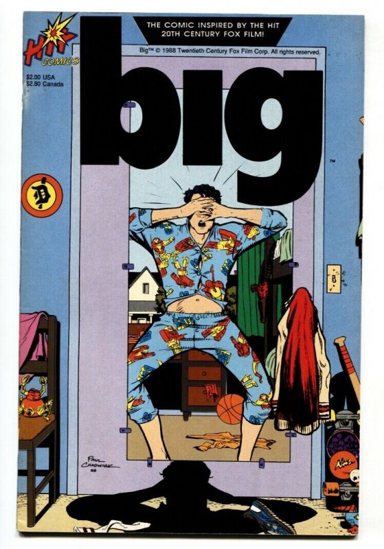 Big #1 Hit Comics 1989 comic book Tom Hanks