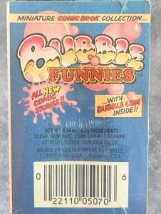 1981 Bubble Funnies Mini Comics Sealed Lot (5) Spider-Man Hulk Cap Archie Marvel