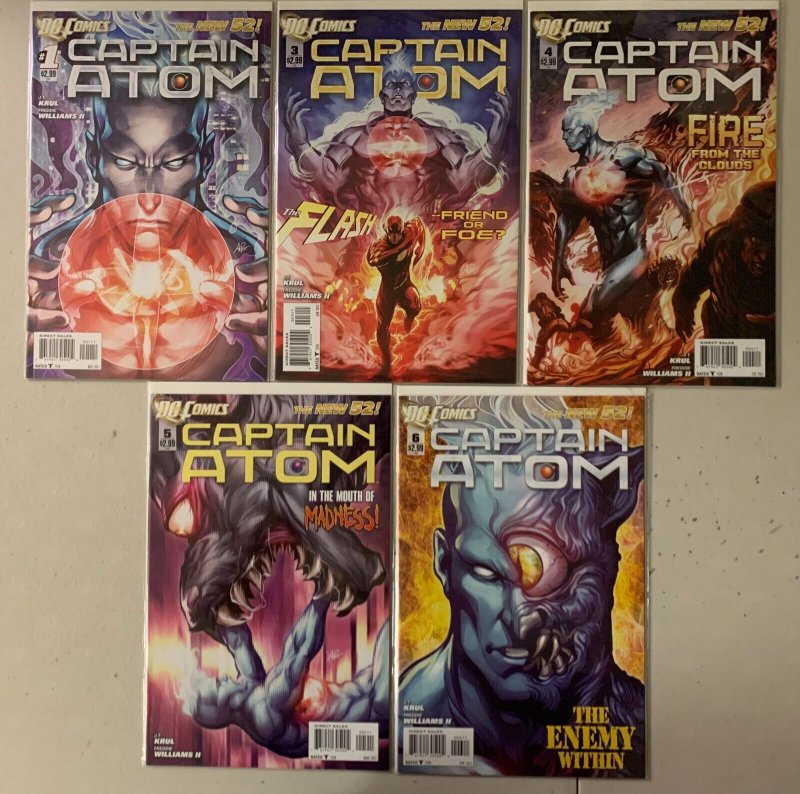 Captain Atom run #1-6 5 diff 8.0 (2011-12)
