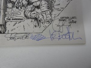 Teenage Mutant Ninja Turtles #10 (1987) Signed Eastman/Laird++ NM- Condition!