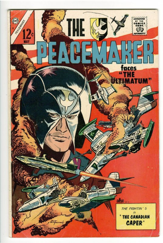 PEACEMAKER #2 VG+ 4.5 ORIGINAL CHARLTON SERIES 1967 HBO