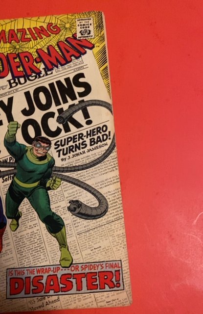 The Amazing Spider-Man #56 (1968) vs doc ock