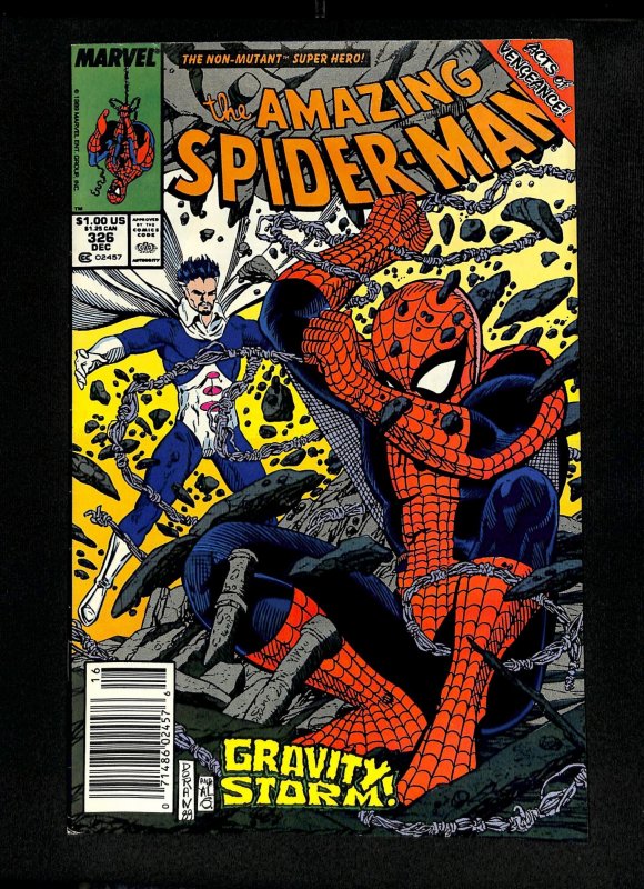 Amazing Spider-Man #326 Newsstand Variant