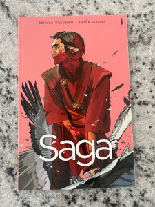 Saga Vol. # 2 Image Comics TPB Graphic Novel Comic Book 3rd Print Staples 15 LP9