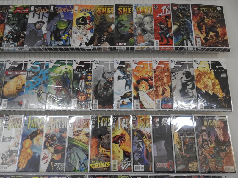 Huge Lot 140+ Comics W/ Flash, Hulk, Batman, 52, +More! Avg VF Condition!