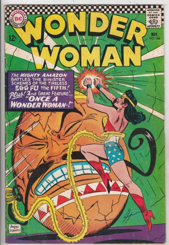 Wonder Woman #166 (Nov-66) FN/VF Mid-High-Grade Wonder Woman