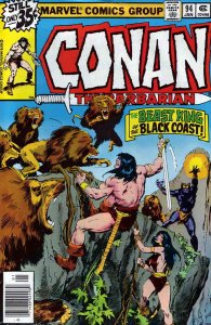 Conan the Barbarian #94 VG ; Marvel | low grade comic Beast King