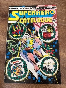 Superhero Catalogue # 4 VG/FN Comic Book Games Toys Puzzles 10 J388