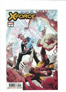 X-Force #2 Marvel Comics 2020 1st Cerebro Sword Wolverine Magneto NM- 9.2 