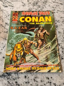 Savage Tales # 5 VG Curtis Marvel Comic Book Magazine Ka-Zar Conan 5 J390