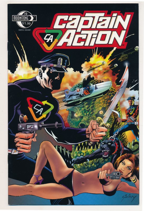 Captain Action (2008 Moonstone) #0-5 VF/NM Complete series
