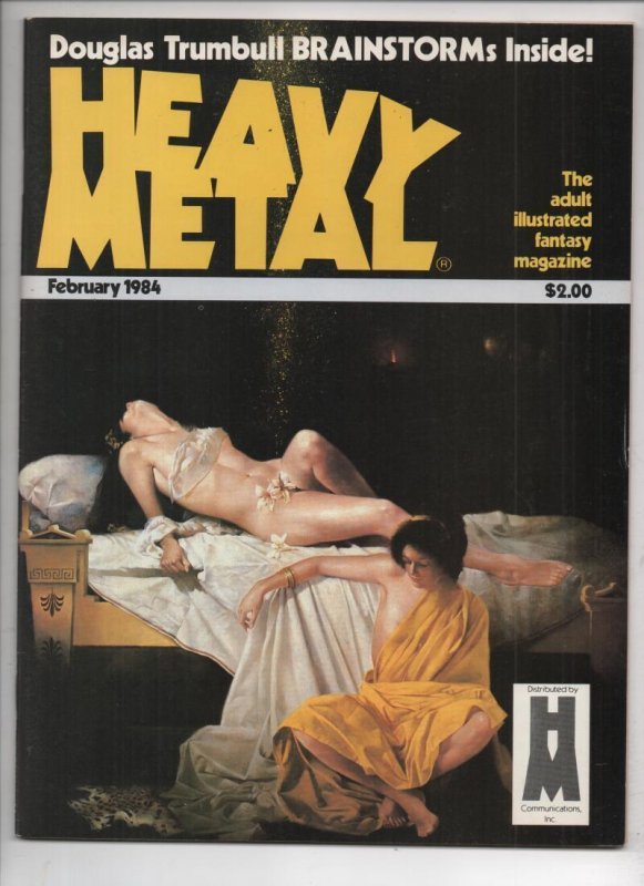 HEAVY METAL #83, VF/NM, February, 1977 1984, Richard Corben, Moebius Liberatore