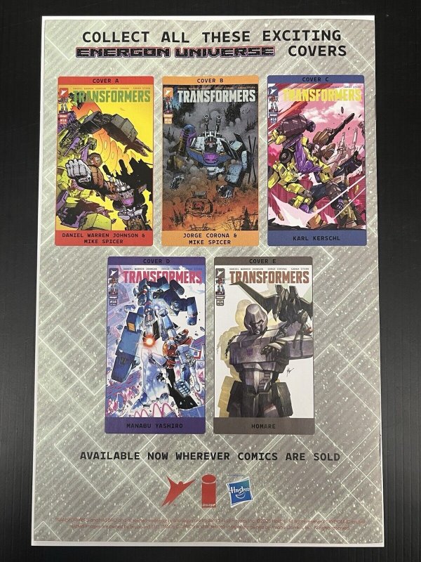 TRANSFORMERS #16 1:10 KARL KERSCHL VAR IMAGE COMICS 2025 IN-HAND PROSHIPPER