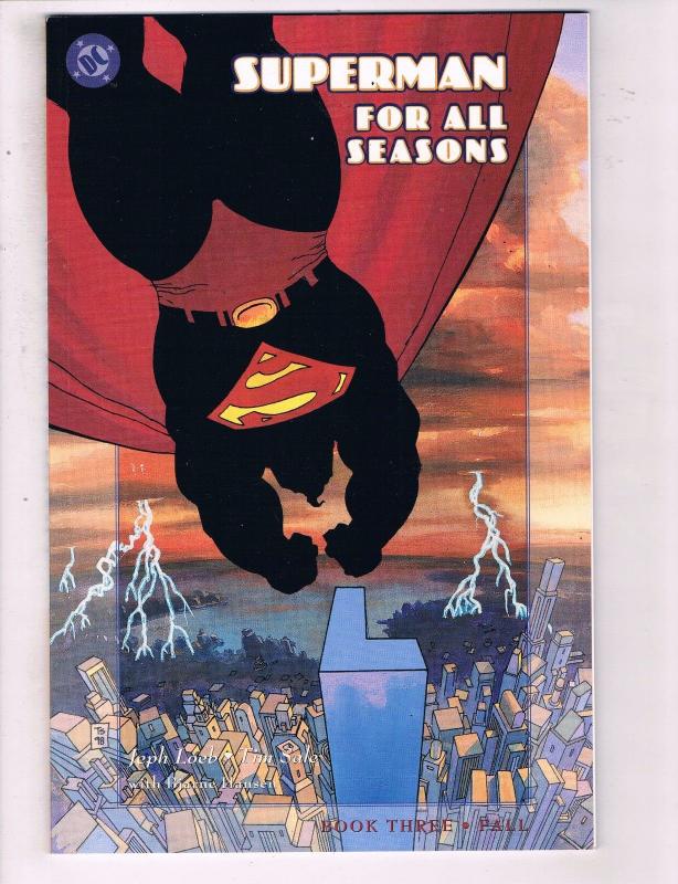 Superman For All Seasons Books # 1 & 3 NM Copies Fall & Spring DC Comic Book JH9