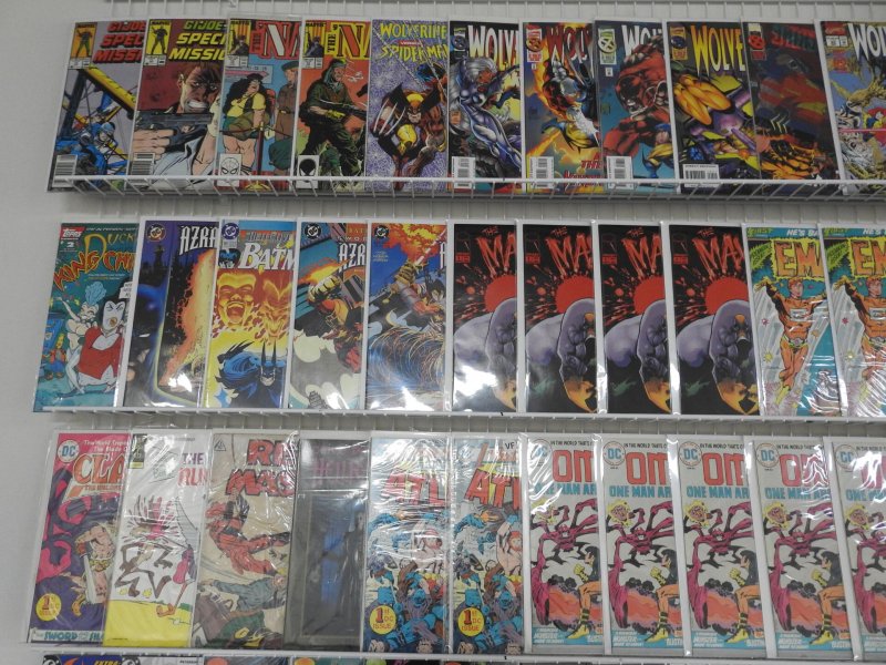 Huge Lot 120+ Comics W/ Batgirl, Wolverine, Pitt, Batman+ Avg VF- Condition!