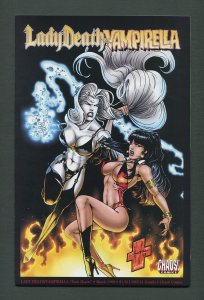 Lady Death Vampirella  Dark Hearts #1  /   9.6 NM+   /  March  1999