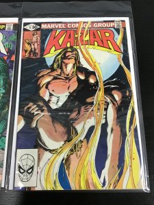 2PC KA-ZAR LOT (9.0) #4-5!! 1981